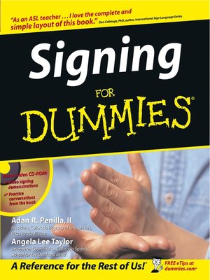 Signing For Dummies - ebook